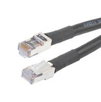 TRD695OS-BLK-15F - L-COM - TRD695OS-BLK-15F - ENET CORD, CAT6, RJ45 PLUG-PLUG, 15