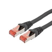 TRD626ASUF-BLK-1F - L-COM - TRD626ASUF-BLK-1F - ENET CORD, CAT6A, RJ45 PLUG-PLUG, 1
