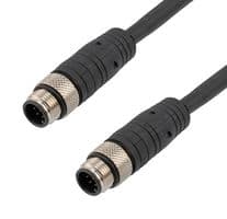 TRG861-P6B-05M - L-COM - TRG861-P6B-05M - SENSOR CORD, M12 PLUG-PLUG, 1.6FT