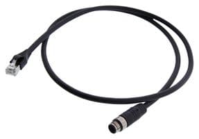 TRG864-P6B-1M - L-COM - TRG864-P6B-1M - SENSOR CORD, M12 PLUG-RJ45 PLUG, 3.3FT