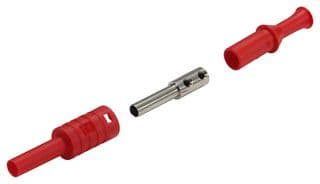 CT3134-2 - CAL TEST ELECTRONICS - CT3134-2 - 4MM BANANA JACK, 36A, RED