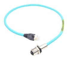 DEL-130054-0044 - MOLEX - DEL-130054-0044 - SENSOR CORD, 4P M12 RCPT-RJ45 PLUG, 3.3