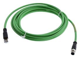 DEL-130048-0309 - MOLEX - DEL-130048-0309 - SENSOR CORD, 4P M12 PLUG-RJ45 PLUG, 3.3