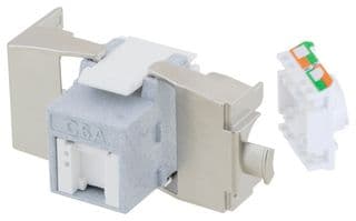 RJTLC6A-POE - L-COM - RJTLC6A-POE - RJ45 CONN, KEYSTONE, JACK, 8P8C, 1PORT