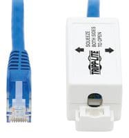 N237-P18N-WHSH - EATON TRIPP LITE - N237-P18N-WHSH - PATCH CORD, RJ45 PLUG-JUNCTION BOX, 18"