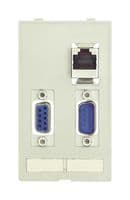 39500030111 - HARTING - 39500030111 - DATA MODULE INSERT, CAT5E, RJ45 DB9 FXM