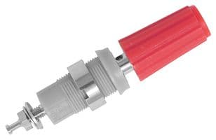 CT4231-NI-2 - CAL TEST ELECTRONICS - CT4231-NI-2 - SHEATHED BINDING POST, 4 MM, RED