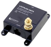 LPXTRJ45-100TX - L-COM - LPXTRJ45-100TX - ENET SURGE PROTECTOR, 1PORT, PANEL