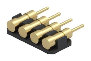 328-10-104-40-020001 - MILL-MAX - 328-10-104-40-020001 - CONNECTOR, HEADER, 4POS, 1ROW, 2.54MM
