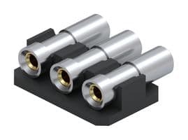 835-43-003-40-030001 - MILL-MAX - 835-43-003-40-030001 - CONNECTOR, RCPT, 3POS, 1ROW, 2.54MM