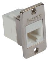 ECF504-C5-MINI - L-COM - ECF504-C5-MINI - ADAPTOR, 8POS, CAT5E, RJ45 JACK-JACK
