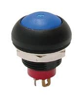 RP8100B2W1CEBLKBLKBLU. - E-SWITCH - RP8100B2W1CEBLKBLKBLU. - PUSHBUTTON SW, SPST-NO-DM, 0.125A/125VAC