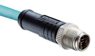 MSDS-04BMMM-SL8E02 - AMPHENOL LTW - MSDS-04BMMM-SL8E02 - SENSOR CORD, 4P M12 PLUG-FREE END, 6.6