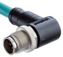 MSBS-02BMMM-SR8M01 - AMPHENOL LTW - MSBS-02BMMM-SR8M01 - SENSOR CORD, M12 R/A PLUG-FREE END, 3.3