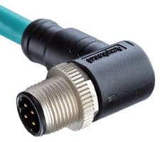 MSDS-04BMMM-SR8E01 - AMPHENOL LTW - MSDS-04BMMM-SR8E01 - SENSOR CORD, M12 R/A PLUG-FREE END, 3.3
