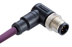 MSDS-04BMMM-SR8L01 - AMPHENOL LTW - MSDS-04BMMM-SR8L01 - SENSOR CORD, M12 R/A PLUG-FREE END, 3.3