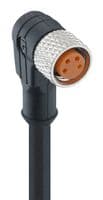 0805 03 300 5M - LUTRONIC - 0805 03 300 5M - SENSOR CORD, M8 R/A RCPT-FREE END, 16.4