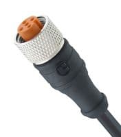 1200 04 002 10M - LUTRONIC - 1200 04 002 10M - SENSOR CORD, 4P M12 RCPT-FREE END, 32.8