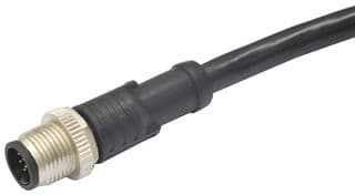 M12A-17BMMM-SL8D02 - AMPHENOL LTW - M12A-17BMMM-SL8D02 - SENSOR CORD, M12 PLUG-FREE END, 6.6FT