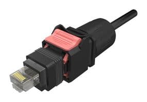 NDHR5A4A50A. - AMPHENOL COMMUNICATIONS SOLUTIONS - NDHR5A4A50A. - ENET CORD, RJ45 PLUG-FREE END, 500MM