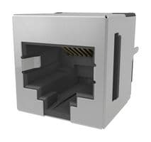 RJE741888120A. - AMPHENOL COMMUNICATIONS SOLUTIONS - RJE741888120A. - MODULAR CONN, 8P8C, RJ45 JACK, CAT3, TH