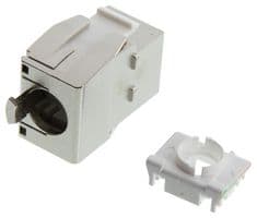 RJTLC8S-POE - L-COM - RJTLC8S-POE - RJ45 CONN, KEYSTONE JACK, 8P8C, 1PORT