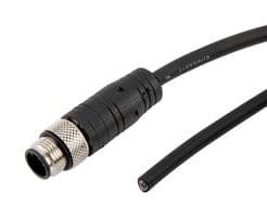 TRG886-P6B-2M - L-COM - TRG886-P6B-2M - SENSOR CORD, 8P M12 PLUG-FREE END, 2M
