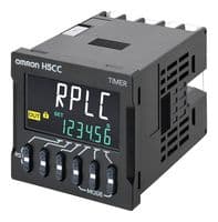 H5CC-A. - OMRON INDUSTRIAL AUTOMATION - H5CC-A. - DIGITAL TIMER, 5A, 6DIGIT, 240VAC