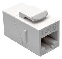 N235-001-WH - EATON TRIPP LITE - N235-001-WH - RJ45 COUPLER, JACK-JACK, 8POS, CAT6