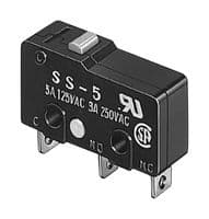 SS103 - OMRON ELECTRONIC COMPONENTS - SS103 - MICROSWITCH, SPST, 10.1A, 250VAC, 150GF