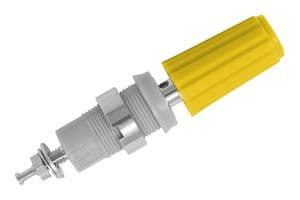 CT4231-NI-4 - CAL TEST ELECTRONICS - CT4231-NI-4 - BINDING POST, 4MM, 36A/100V, YEL, PANEL