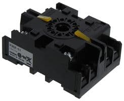 P2CF-11 - OMRON INDUSTRIAL AUTOMATION - P2CF-11 - TRACK MOUNTING/FR CONNECTING SOCKET, 11
