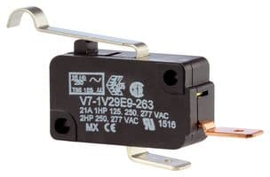 V7-1V29E9-263 - HONEYWELL - V7-1V29E9-263 - MICROSWITCH, LEVER, SPNO, 21A, 125VAC