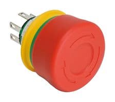 XA1E-BV3SG02TRH - IDEC - XA1E-BV3SG02TRH - E-STOP SWITCH, DPST-NC, 3A, 125VAC