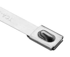 111-94089 MBT8H - HELLERMANNTYTON - 111-94089 MBT8H - CABLE TIE, STAINLESS STEEL, 201MM