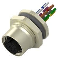 T4171120008-001. - TE CONNECTIVITY - T4171120008-001. - SENSOR CORD, 8P M12 RCPT-FREE END, 7.9"