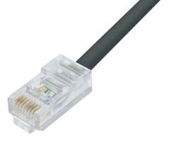 TRD695OD-1 - L-COM - TRD695OD-1 - CAT6 OUTDOOR PATCH CABLE, RJ45/RJ45, BLA